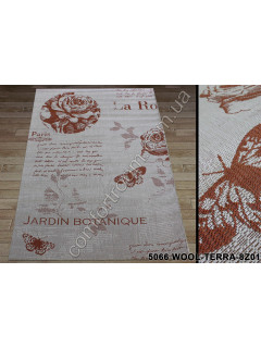 Килим Cottage 5066 wool-terra